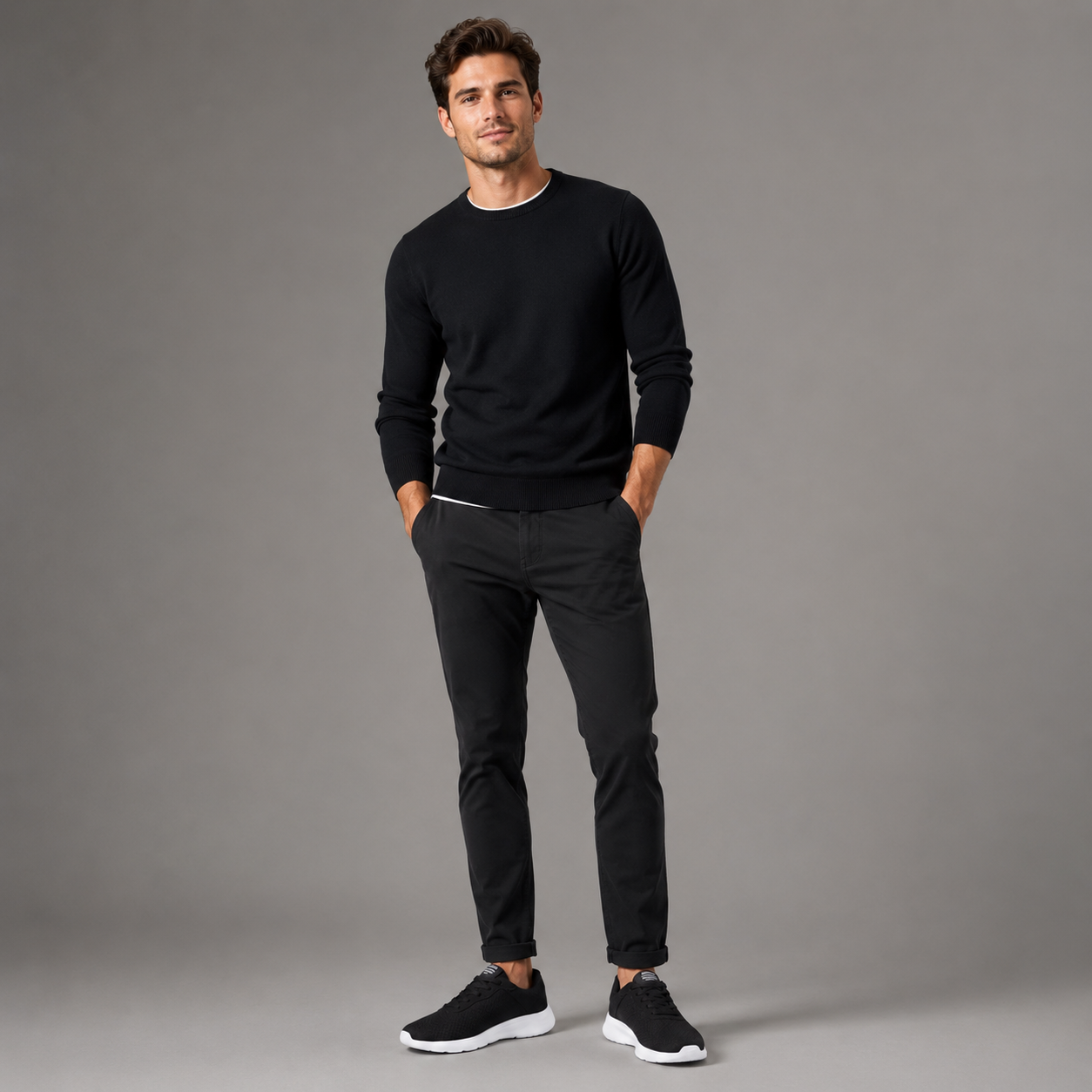Men's Casual Sneakers Veyra Nocturne